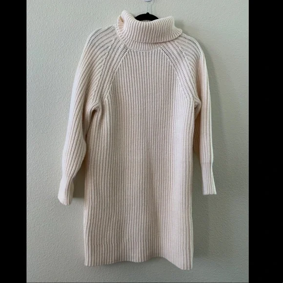 Dresses | Uniqlo White Sweater Dress | Poshmark